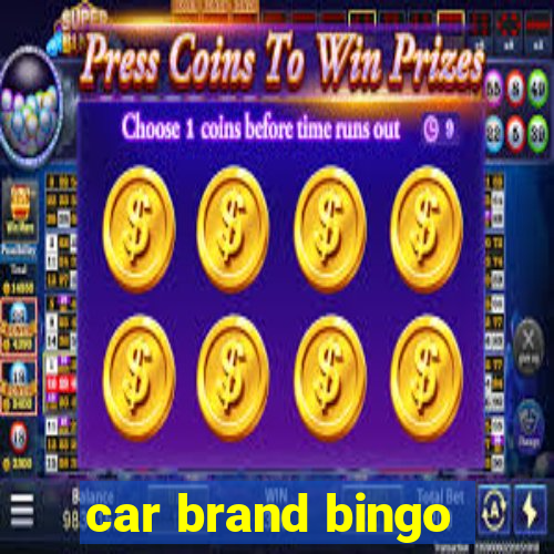 car brand bingo